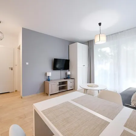 Apartamentyprzymorzu 010 Z Basenem Tarasem I Ogrodkiem Lejlighed *