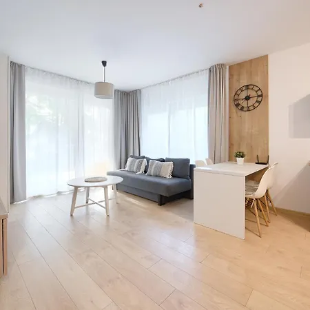 Apartamentyprzymorzu 010 Z Basenem Tarasem I Ogrodkiem Lejlighed *